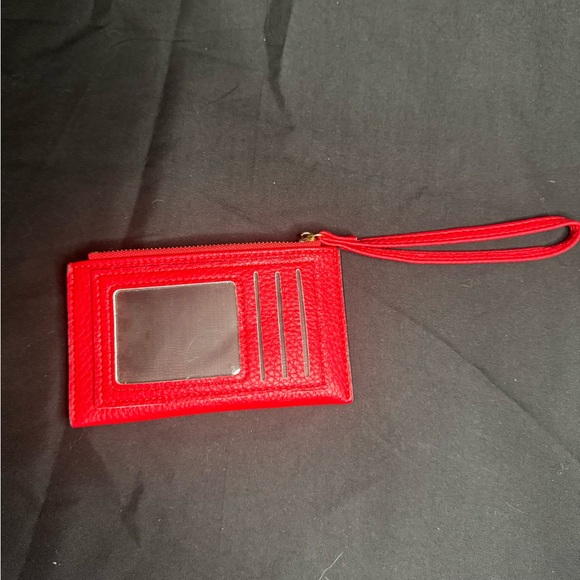 Red Wristlet Wallet - Picture 3 of 5